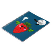 こうもりイチゴ ノートブック (左側)