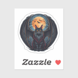 こうもりウィングクーンメインクーンハロウィーン シール