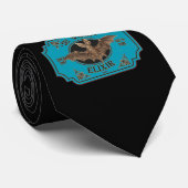 こうもりウイングエリクシル面白いハロウィーン ネクタイ (ロール)