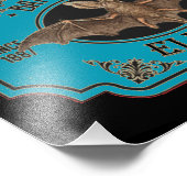 こうもりウイングエリクシル面白いハロウィーン フォトプリント            (角)