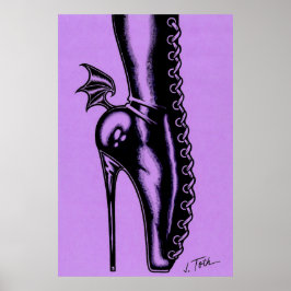 こうもりウイングブーツポスター ポスター