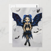 「こうもりウイング」はがき ポストカード (正面/裏面)
