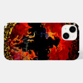 こうもりオン火クール動物 Case-Mate iPhoneケース (裏面 (横))