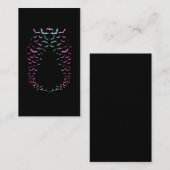 こうもりカラフルパステルゴシックダークバード 名刺 (正面/裏面)