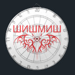 こうもりキリル ダーツボード<br><div class="desc">こうもりキリル</div>