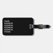 こうもりキリン雑種 ラゲッジタグ (裏面横)