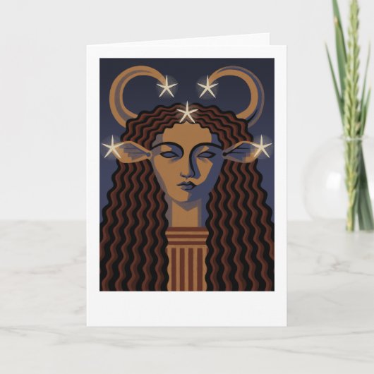 こうもりグリーティングカード サンキューカード (正面)