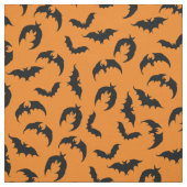 こうもりゴシックハロウィーンオレンジ ファブリック (見本)