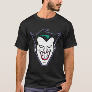 こうもりザアニメーションシリーズジョーカー顔 Tシャツ