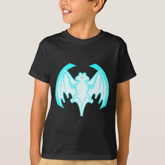 こうもりシアンInvザMUSEUM Zazzleギフト Tシャツ (正面)