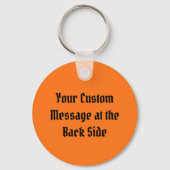 こうもりシルエットキーチェーン キーホルダー (裏面)