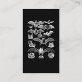 こうもりズナイトマイクロバットナイトビューキモーゴシック 名刺 (正面)