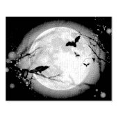 こうもりズバイザムーンオンハロウィーン ラバースタンプ (インプリント)