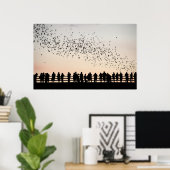 こうもりズ・オブ・オースチン(テキサス州) ポスター (ホームオフィス)