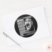 こうもりチャイルドチカネリー ラウンドシール (封筒)