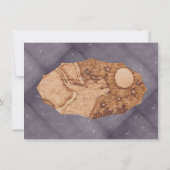 こうもりティーパーティーハロウィーン衣装パーティー 招待状 (裏面)