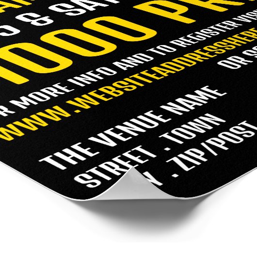 こうもりデザイン卓球大会広告大会 ポスター (角)