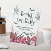 こうもりハロウィンブックベビー 台座サイン (インサイチュ)