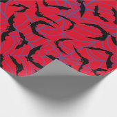 こうもりハロウィン不気味シーズンラッピング紙 ラッピングペーパー (角)