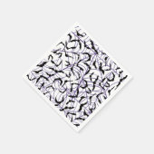 こうもりハロウィン不気味シーズン スタンダードカクテルナプキン (角)