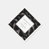 こうもりハロウィン結婚ズ スタンダードカクテルナプキン (角)