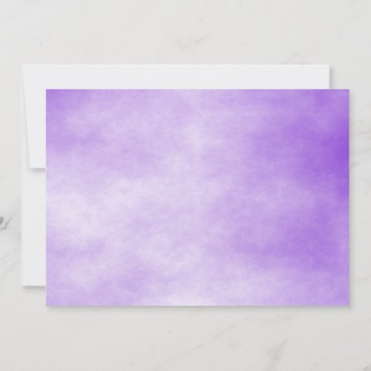 こうもりハロウィーンベビーシャワー招待状 招待状 (裏面)