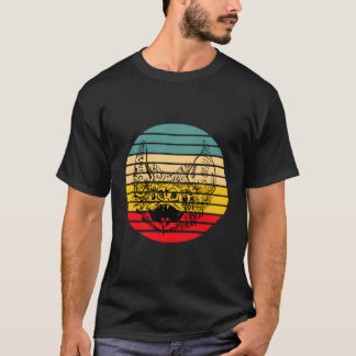 こうもりハロウィーンレトロヴィンテージスタイルforクリスマス tシャツ