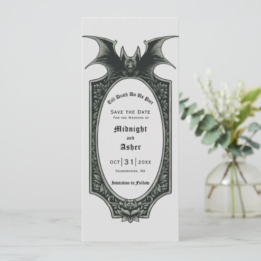 こうもりハロウィーン死ぬまで私たちPart日付を保存 招待状 (スタンド正面)
