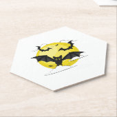 こうもりハロウィーン ペーパーコースター (アングル)