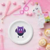 こうもりハロウィーン ペーパープレート (パーティー)