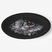 こうもりハロウィーン ペーパープレート (アングル)