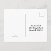 こうもりハローウィンパーティ インビテーションポストカード (裏面)