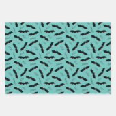 こうもりハローウィンパーティ ラッピングペーパーシート (正面2)