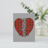 こうもりハート ポストカード (スタンド正面)