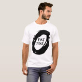 こうもりバイクホイール Tシャツ (正面フル)