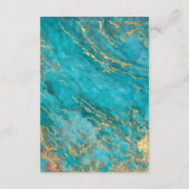 こうもりバー(ユダヤ教の)バル・ミツバーアウトオブザワールド披露宴カード エンクロージャーカード (裏面)