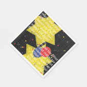 こうもりバー(ユダヤ教の)バル・ミツバーゲームオンナプキンス スタンダードランチョンナプキン (角)