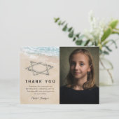 こうもりバー（ユダヤ教の）バル・ミツバーフォトサンキューカード サンキューカード (スタンド正面)