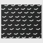 こうもりパターン ラッピングペーパー (フラット)