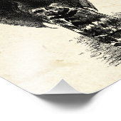 こうもりビクトリアン衣装の少女I フォトプリント (角)