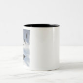 こうもりファン用おもしろい ツートーンマグカップ (中央)