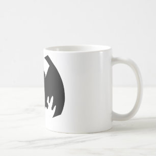 こうもりブラックザミュージアムザズルギフト コーヒーマグカップ