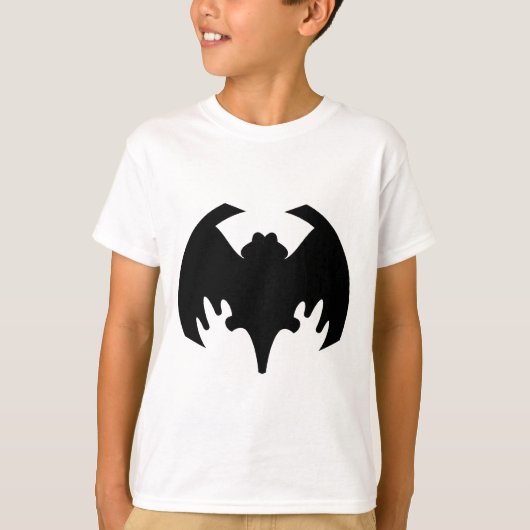 こうもりブラックザミュージアムザズルギフト Tシャツ (正面)