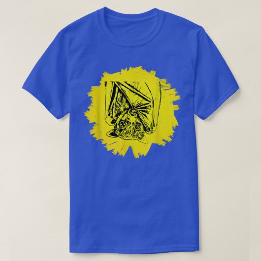 こうもりヴァンパイアハロウィーンこうもり9 451 Tシャツ (デザイン正面)