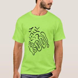 こうもり不気味とブハロウィーンデザイン Tシャツ