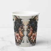 こうもり不気味ハロウィーン紙カップ 紙コップ (右)