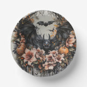 こうもり不気味ハロウィーン ペーパーボウル (正面)