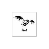 こうもり動物のゴム印 ラバースタンプ (インプリント)