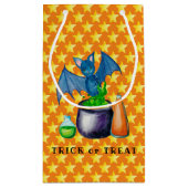 こうもり及び泡立ち釜抱き枕 スモールペーパーバッグ (裏面)