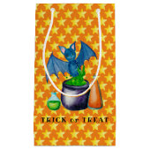 こうもり及び泡立ち釜抱き枕 スモールペーパーバッグ (正面)